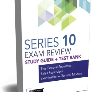 Series 10 Exam Textbook & Study Guide