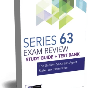 Series 63 Exam Textbook & Study Guide