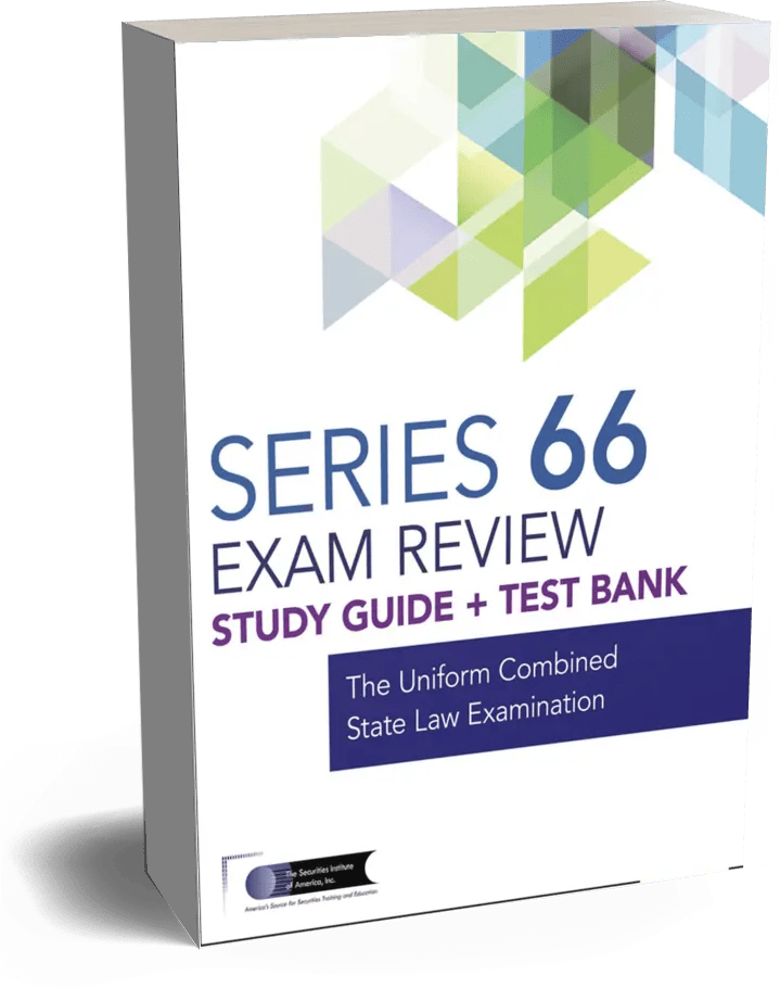 Series 66 Exam Textbook & Study Guide