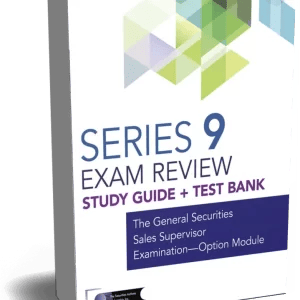 Series 9 Exam Textbook & Study Guide