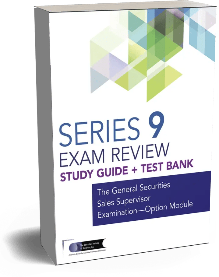 Series 9 Exam Textbook & Study Guide