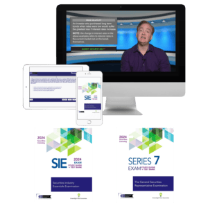 SIE & Series 7 Exam Textbooks & Study Guides