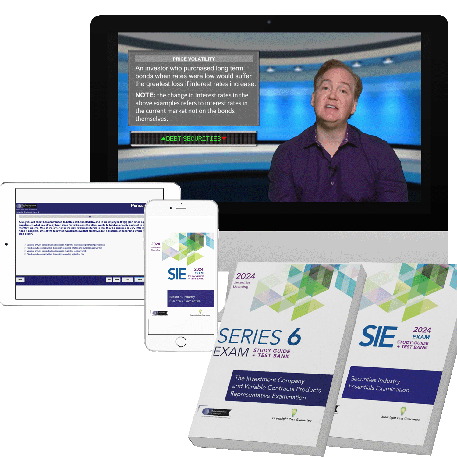 SIE Exam and Series 6 Top Off Exam Complete Self Study Solution