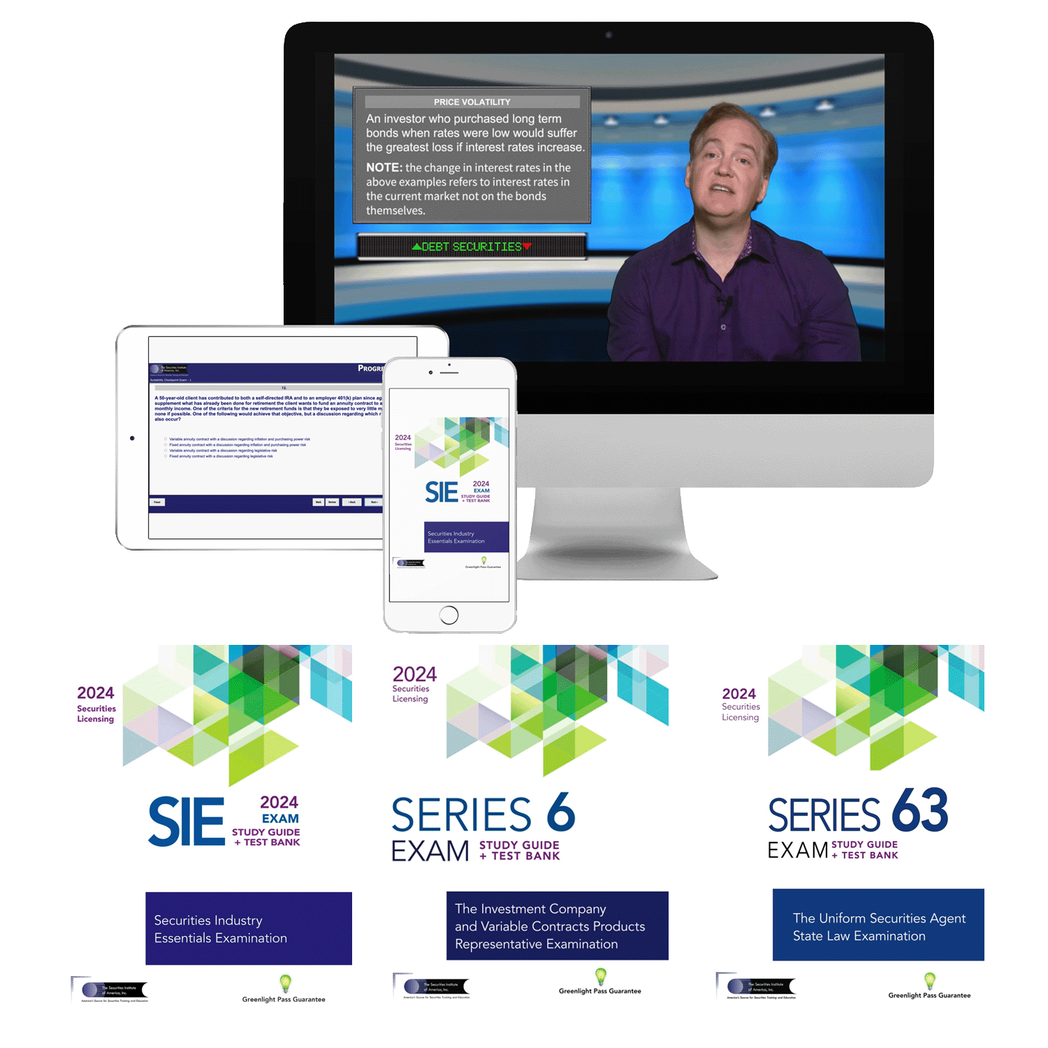 SIE, Series 6 & 63 Complete Study Solution