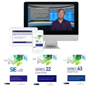 SIE,Series 22 & 63 Exam Prep Study Material