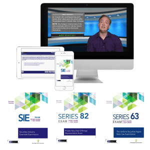 SIE, series 82 & 63 study materials