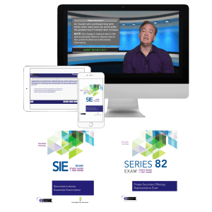 SIE & Series 82 Study Material