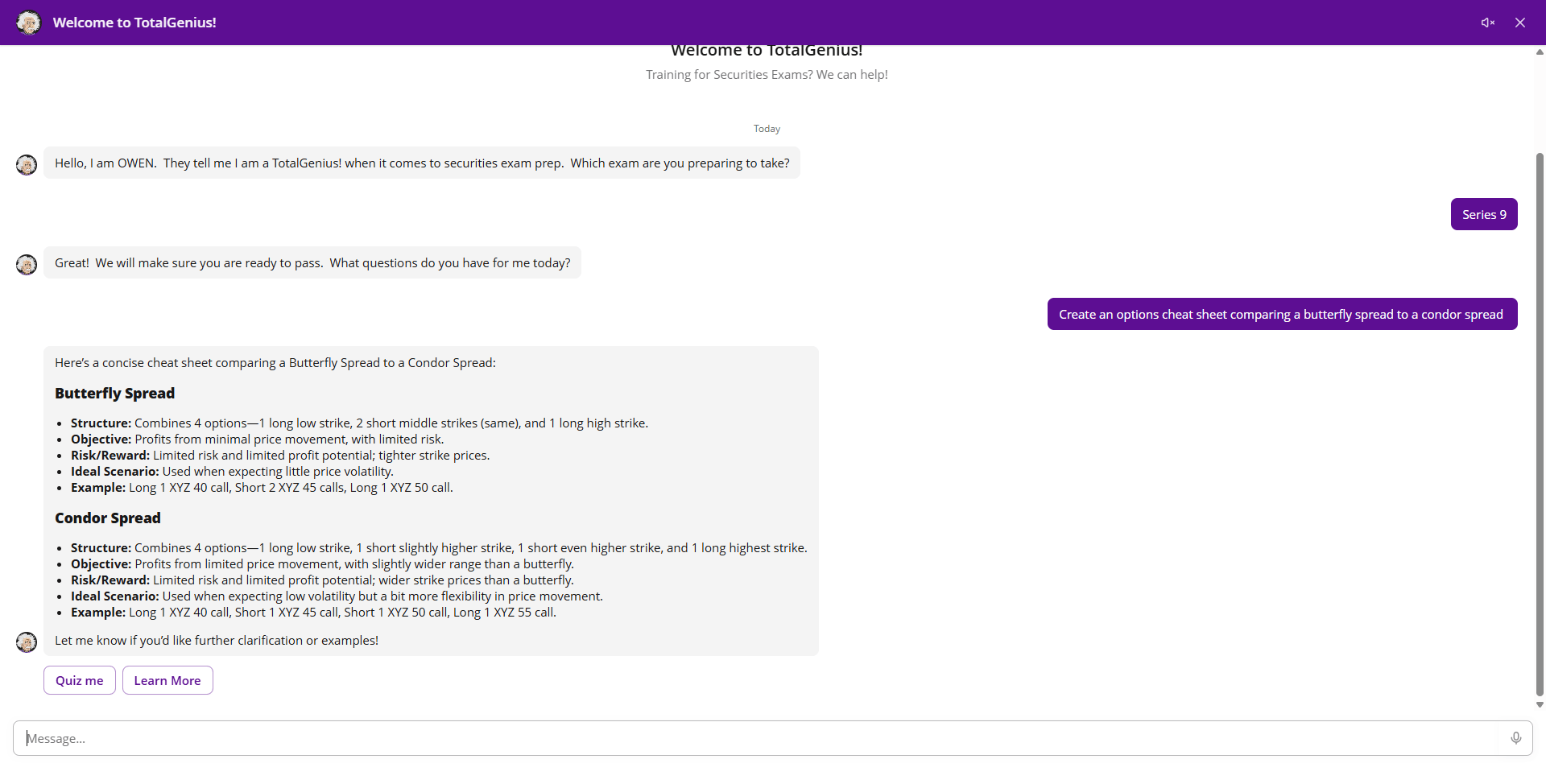 Series 9 Exam Cheat Sheet